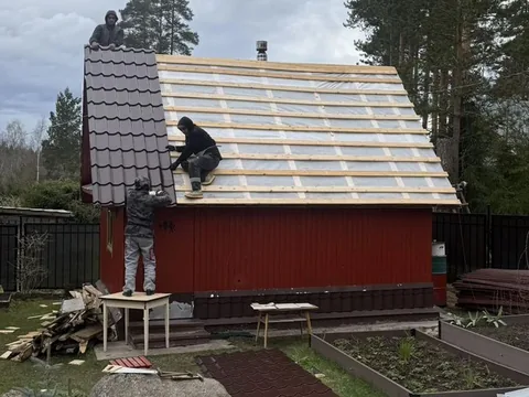 Кровельные работы / Ремонт крыши / Монтаж кровли